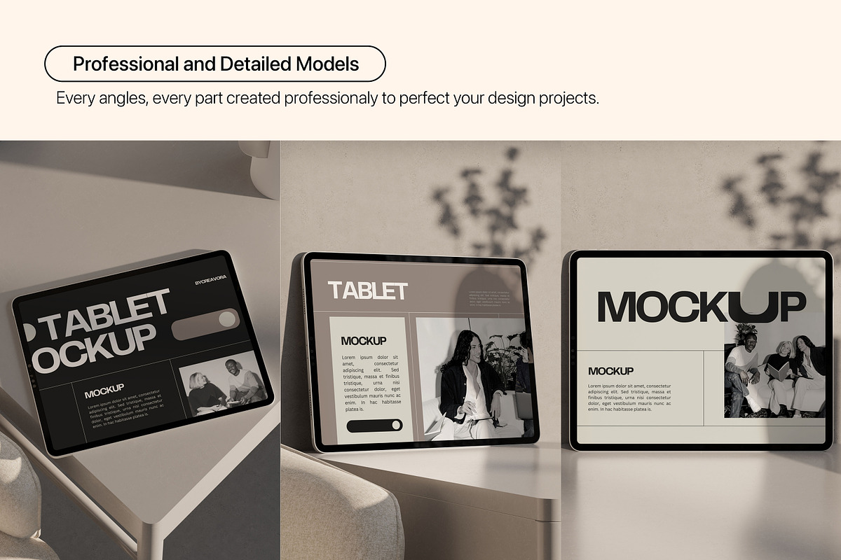 Arian - Minimal Mockup Bundle, a Device Mockup by Creavora (Photo 4 of 8)