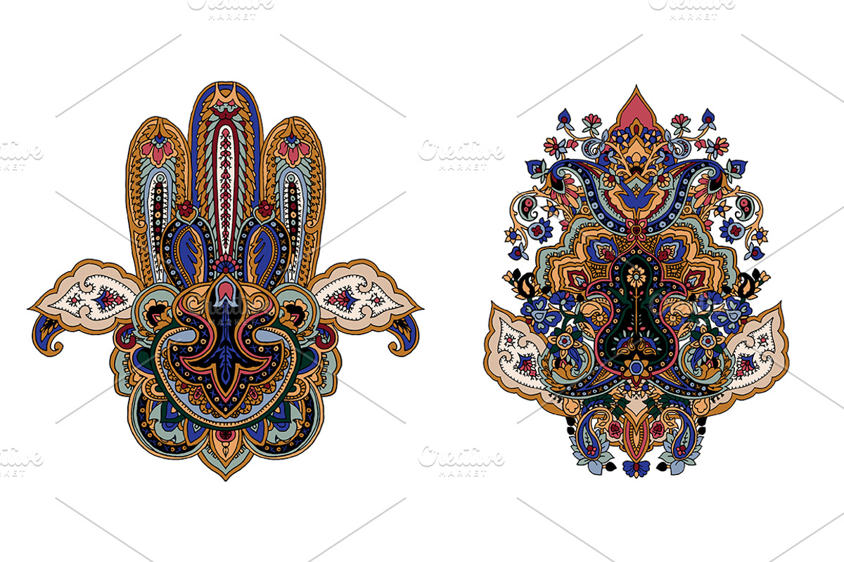 Paisley Vector Bundle, an Illustration by StabuLaRasa illustration (Photo 8 of 27)