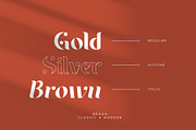 Braga Serif - Classic & Modern, a Serif Font by Lettertype Studio (Thumbnail 6 of 10)