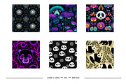 Panda Bear Retro Art Style Patterns, a Pattern Graphic by karenfoleyphoto (Thumbnail 3 of 10)