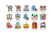 85 Retail and Shopping Icons, an Icon by Flat Icons (Thumbnail 2 of 10)
