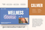 CALMER Wellness Presentation CANVA, a Presentation Template by Eviory (Thumbnail 3 of 10)
