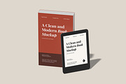 Ebook Mockup, a Merchandise Mockup by Unerispace (Thumbnail 5 of 6)