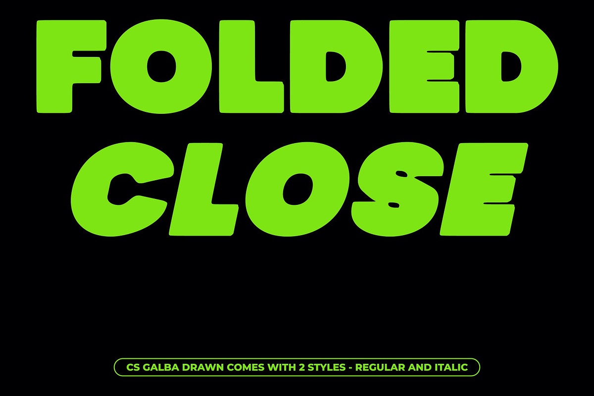 CS Galba Drawn, a Sans Serif Font by Craft Supply Co. (Photo 7 of 8)