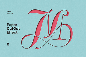 Colored Cut Out Paper Mockup, a Mockup by Design Squad
