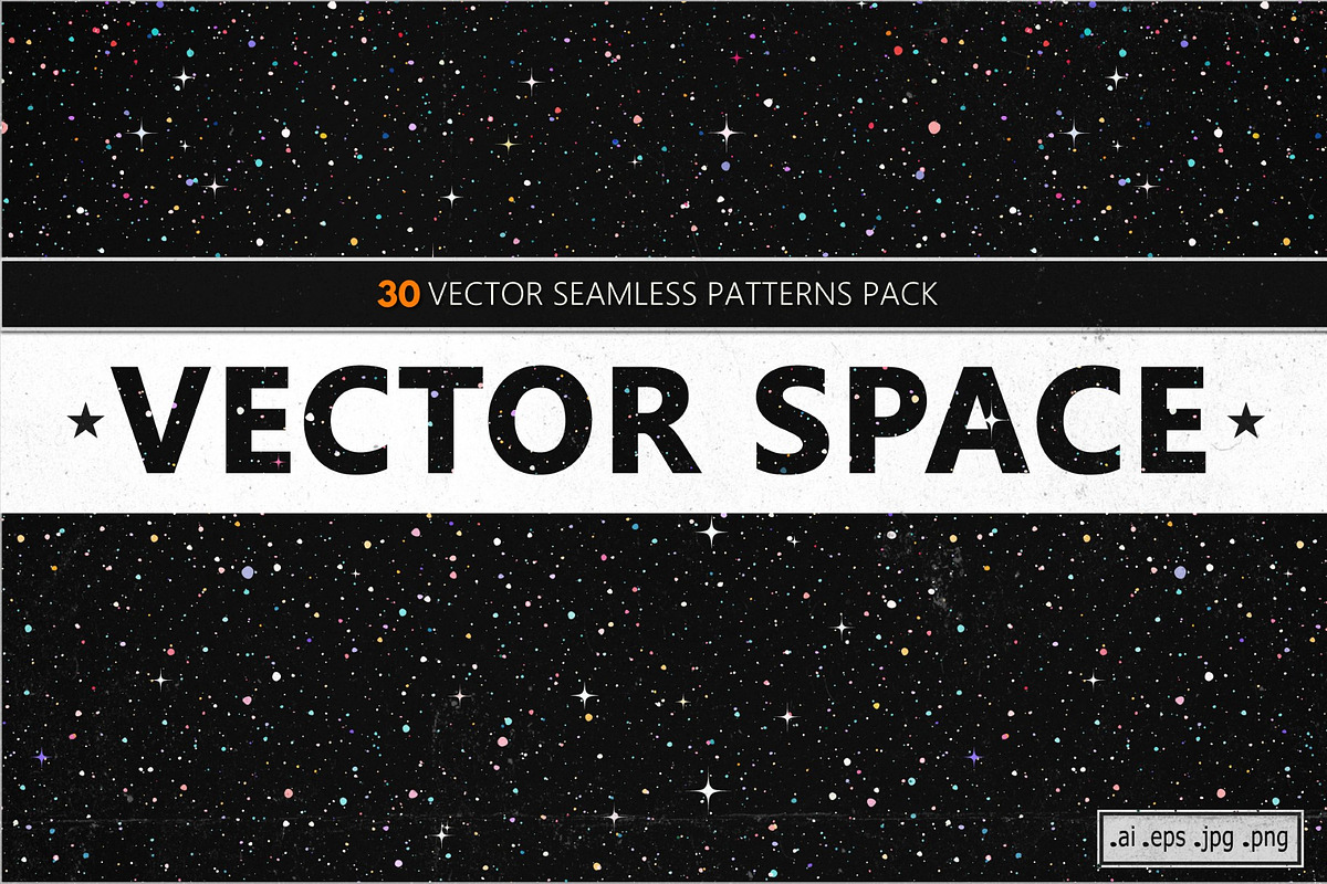 Stellar vector patterns pack, a Pattern Graphic by Gudiny (Photo 1 of 7)