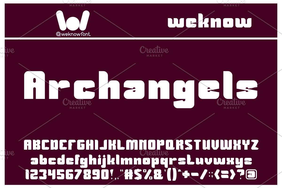 Guardian font, a Font by weknow (Photo 5 of 5)