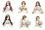 First Communion Clipart, an Illustration by CreationArt (Thumbnail 5 of 5)