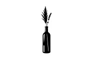 Pampas Grass Bottle Vase Bundle, an Illustration by Gaye Art (Thumbnail 2 of 31)