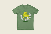 Lemon Fruit Cartoon Character, a Food Illustration by ™Creasi (Thumbnail 6 of 7)