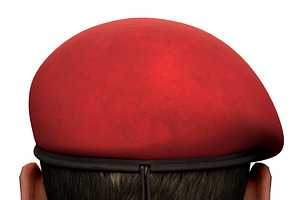 Military Red Beret Of Special Forces