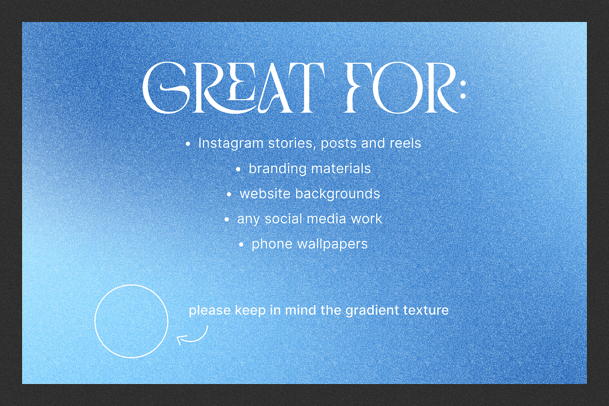 Blue Aura Gradient Backgrounds, a Texture Graphic by Studio K (Photo 7 of 8)