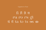 Molgife - Fashion Brand Font, a Serif Font by Iqsiart Studio (Thumbnail 12 of 15)