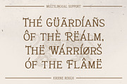 Kroine Rough, a Serif Font by Craft Supply Co. (Thumbnail 5 of 8)