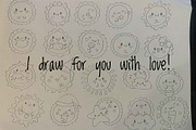 Cute kawaii sun, a Decorative Illustration by Palau (Thumbnail 9 of 12)