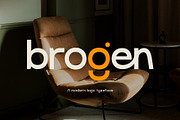 Brogen | Modern Logo Typeface, a Sans Serif Font by Typoraith Co (Thumbnail 11 of 11)