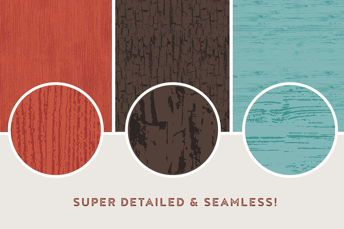 24 Seamless Wood Textures preview 2