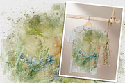 Poetic Watercolor Backgrounds, a Pattern Graphic by Suna Kosem (Thumbnail 8 of 26)