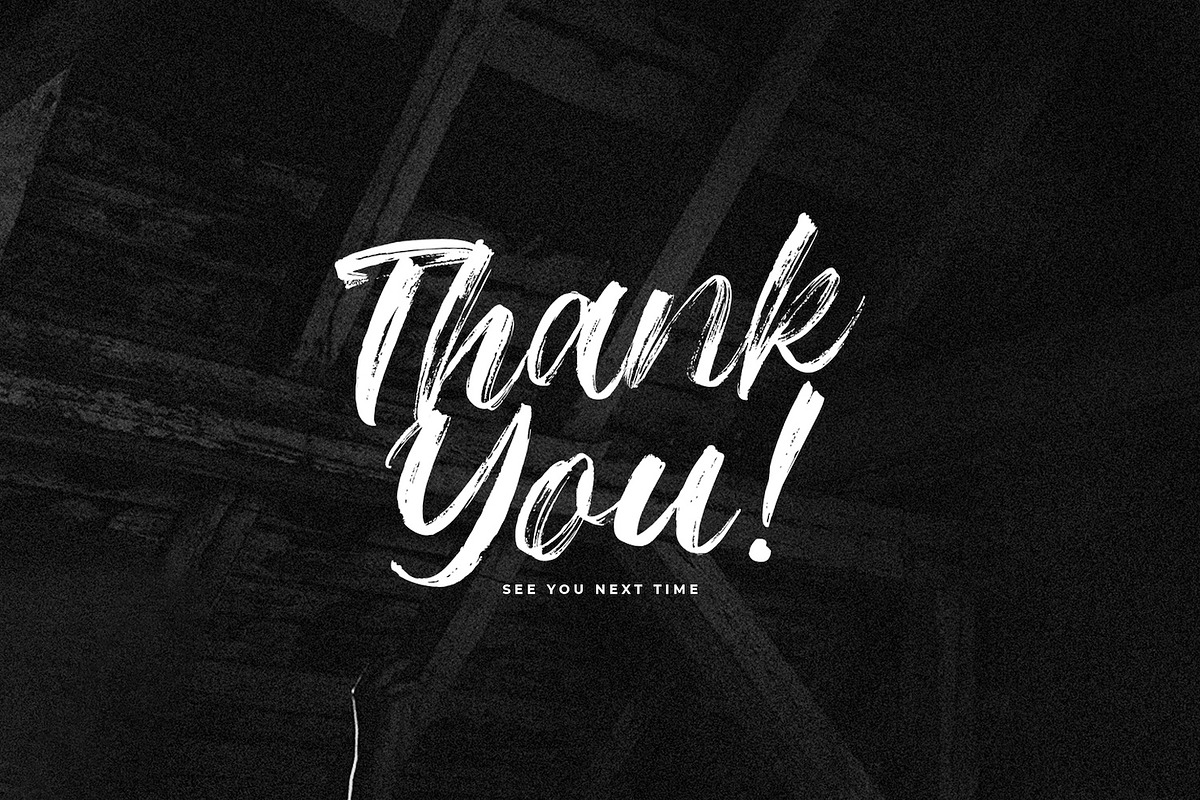Riqage - Textured Brush Font, a Script Font by StringLabs (Photo 13 of 13)