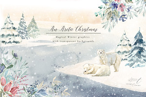 Arctic Christmas Clipart