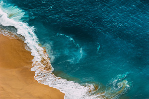 Sandy beach, instagram photo