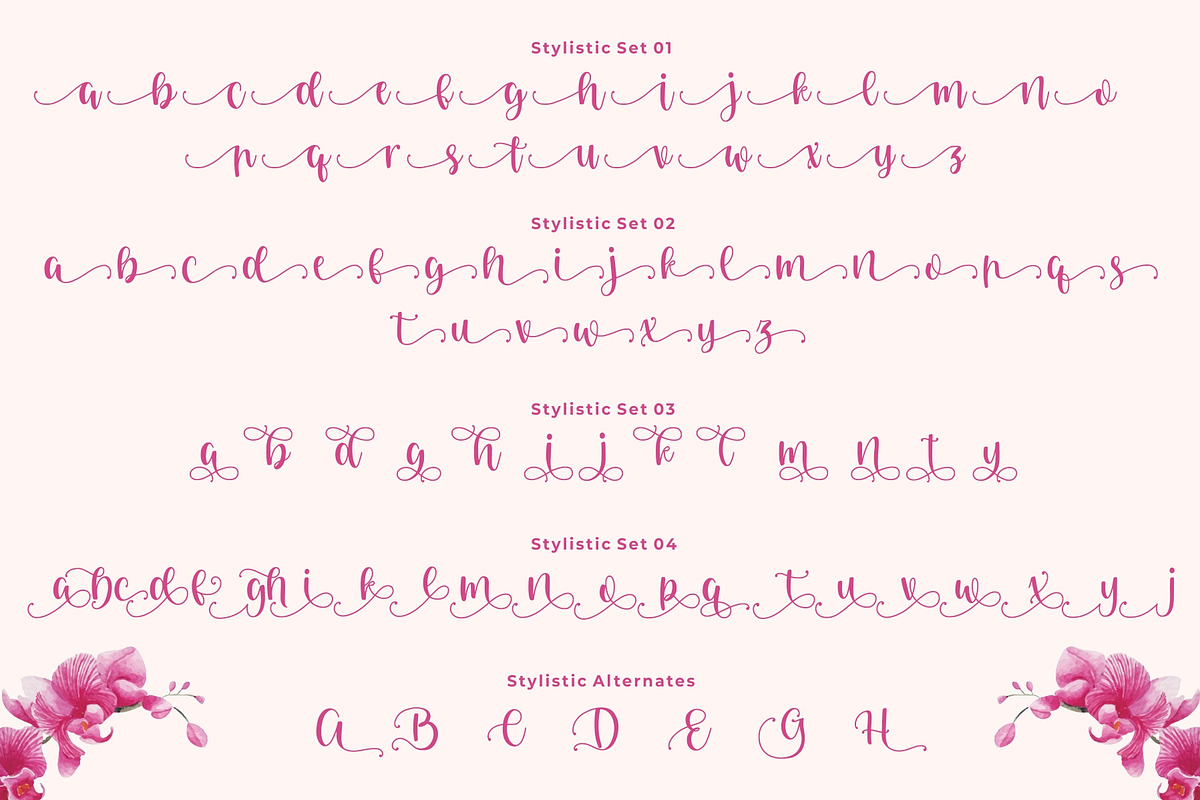 Venoisse - Modern Calligraphy preview 8