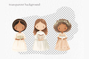 First communion watercolor clipart, an Object Graphic by MyLittleMeow (Thumbnail 9 of 9)