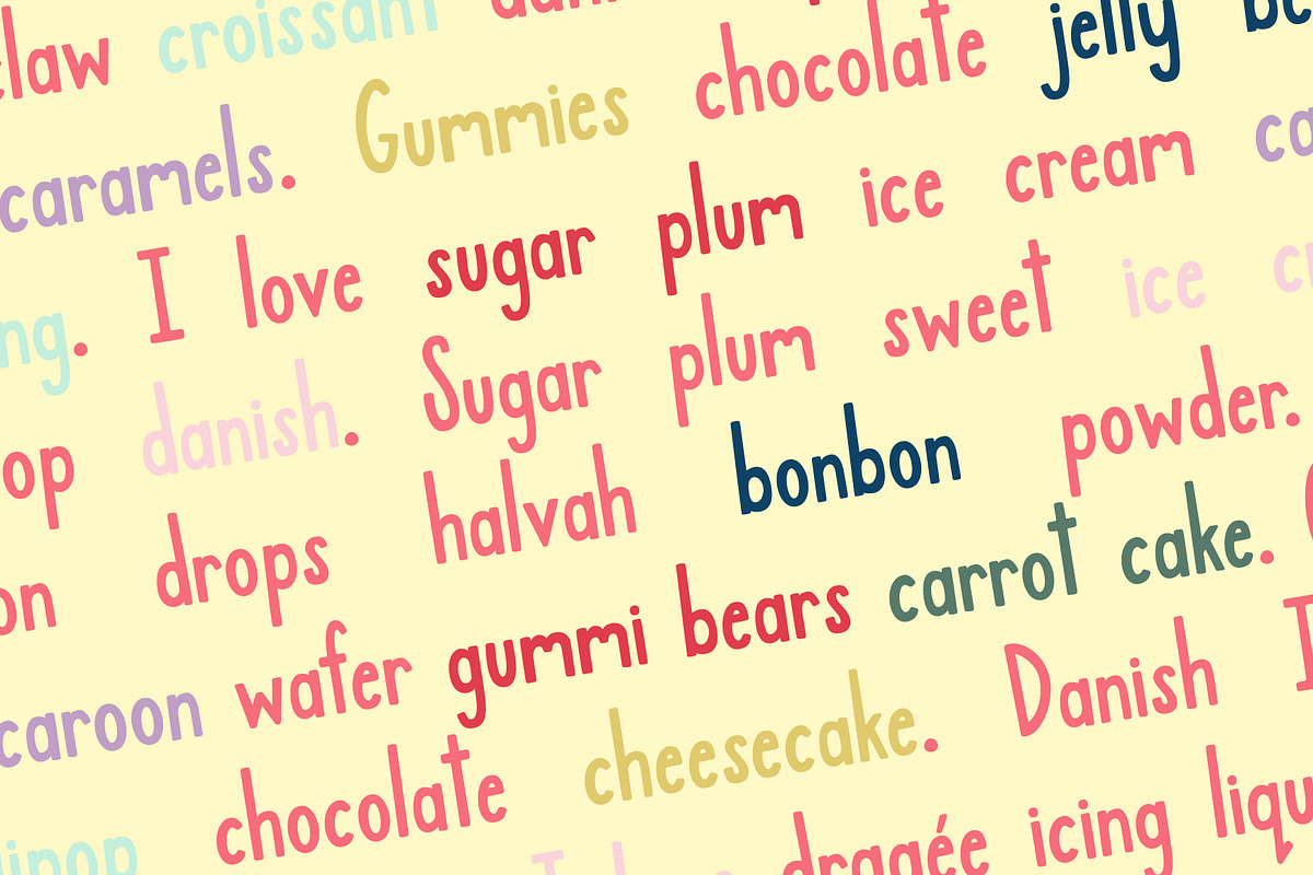 Jamberry Font preview 7