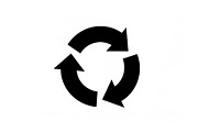 Bold Recycling Icon Pack, an Illustration by hafijul (Thumbnail 7 of 14)
