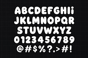 Beau Mark - Handwritten Bubble Font, a Handwritten Font by Jozoor (Thumbnail 7 of 7)