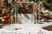 Vintage cottagecore line collection, a Decorative Illustration by 60secondsArt (Thumbnail 5 of 11)