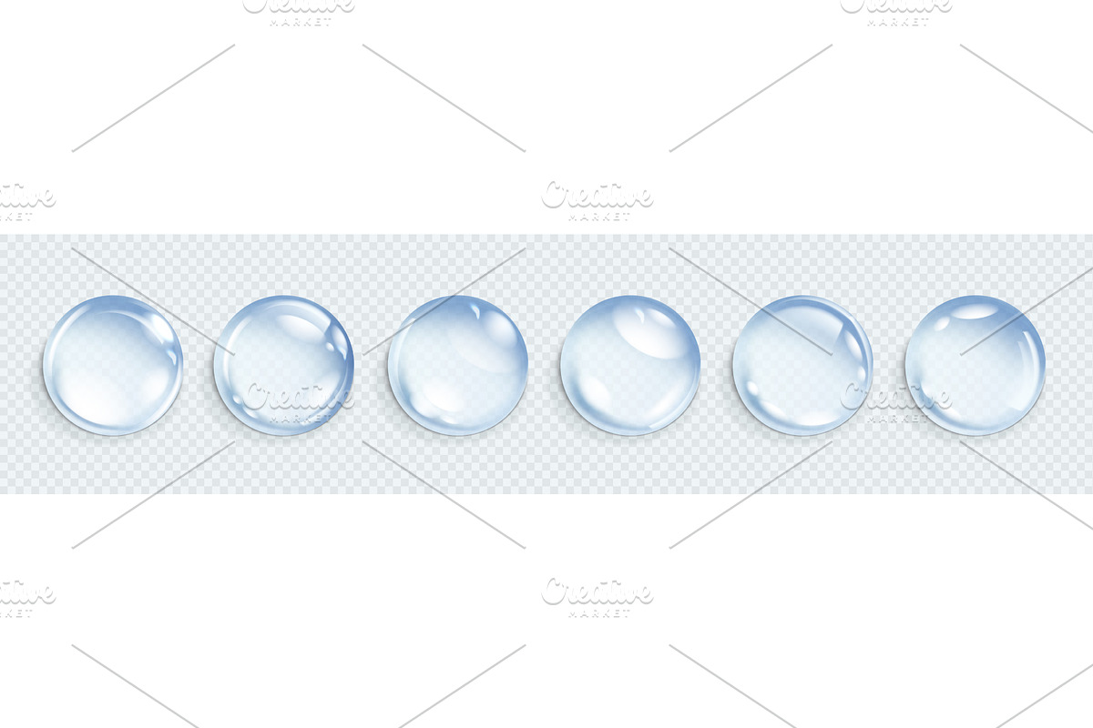 Hyaluronic acid bubbles, an Illustration by Things for designers