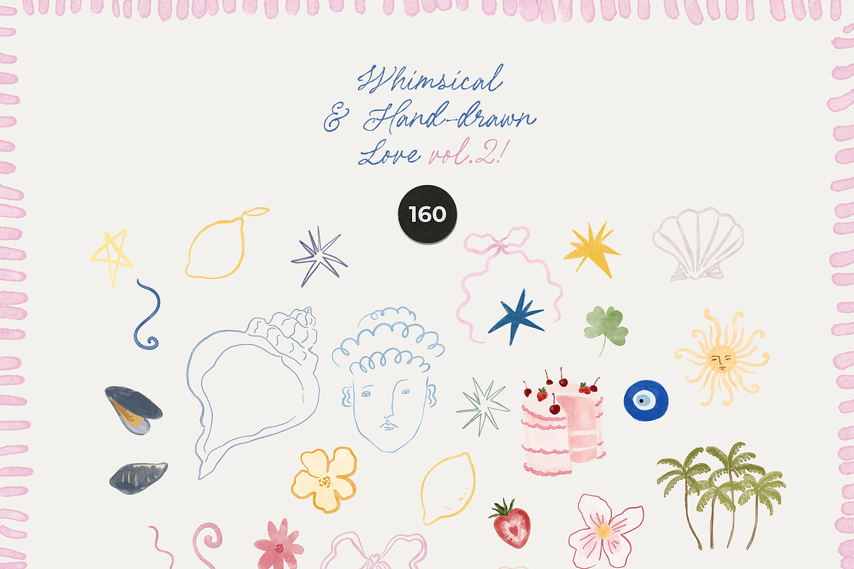 Whimsical & Hand-Drawn Summer Icons, an Object Graphic by Lana Elanor (Photo 5 of 12)