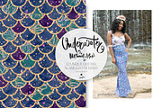 Mermaid Scales Glitter Textures, a Texture Graphic by KaramfilaS (Thumbnail 3 of 26)