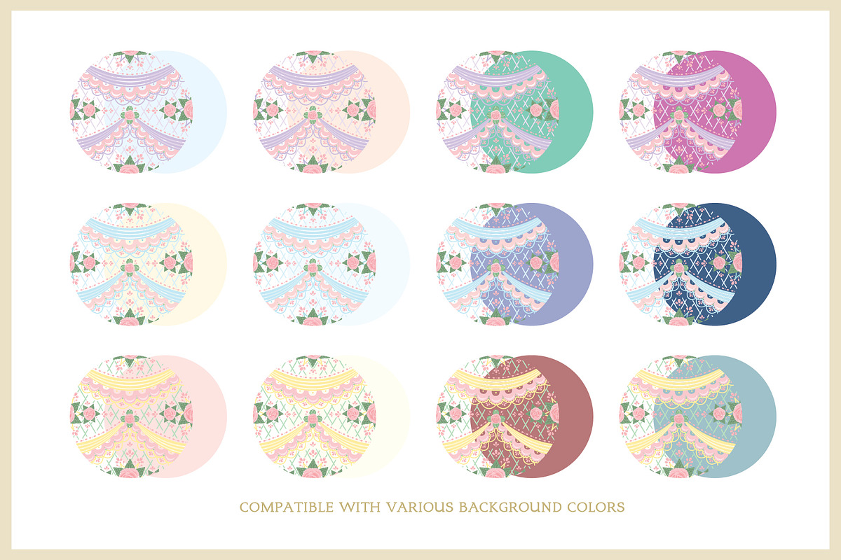 Cottagecore Pattern 10 Vintage Lace, a Pattern Graphic by Euonia Meraki (Photo 4 of 12)