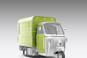 Food Truck Mockup, a Product Mockup by OneVectorStock (Thumbnail 6 of 16)