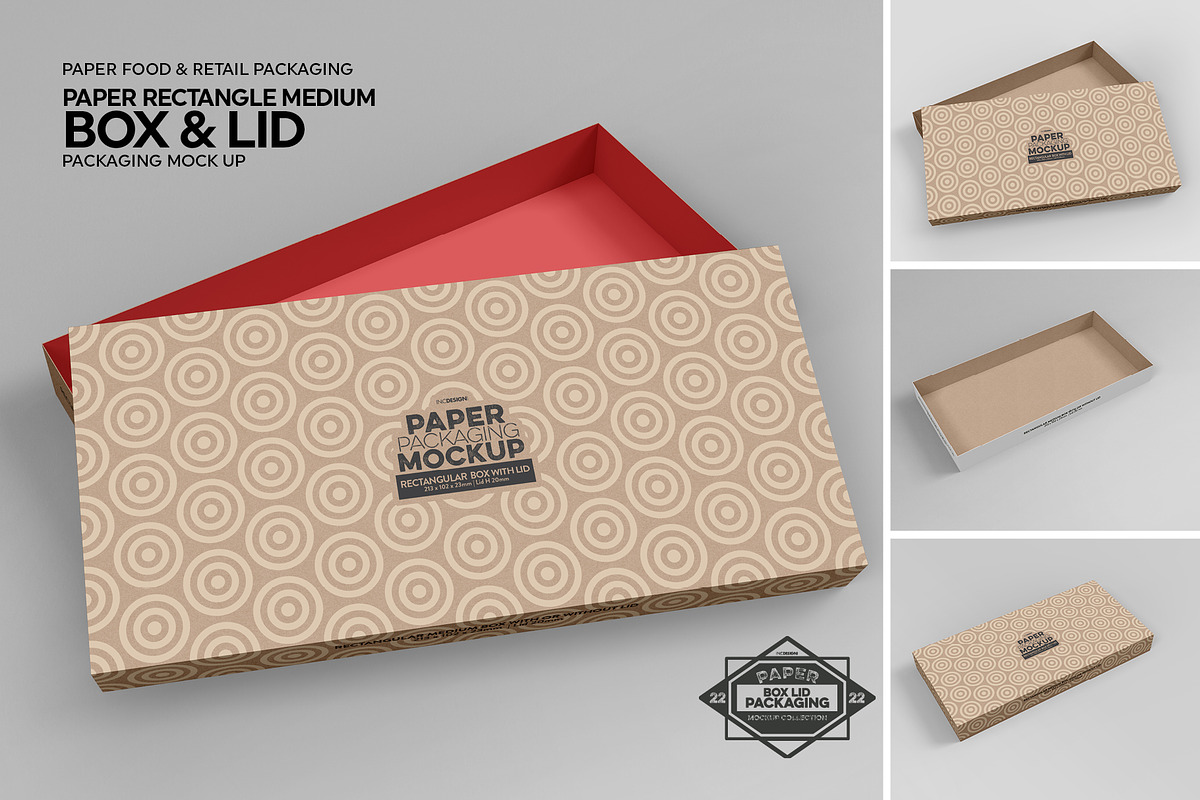 VOL. 22 Paper Box Packaging Mockups, a Cups & Container Mockup by INCDesign (Photo 12 of 14)