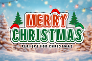 Santa Cartoon - Christmas Font, a Sans Serif Font by KiddoGlyphs Studio (Thumbnail 2 of 4)