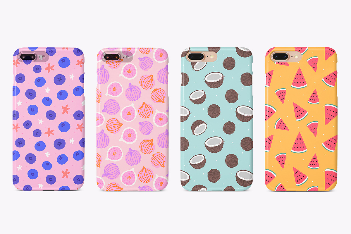 Fruits seamless pattern, a Pattern Graphic by hanifa_design (Photo 6 of 8)