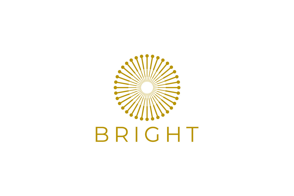 Bright and Radiant Sunburst Logo, a Branding & Logo Template by Signatoro (Photo 1 of 3)