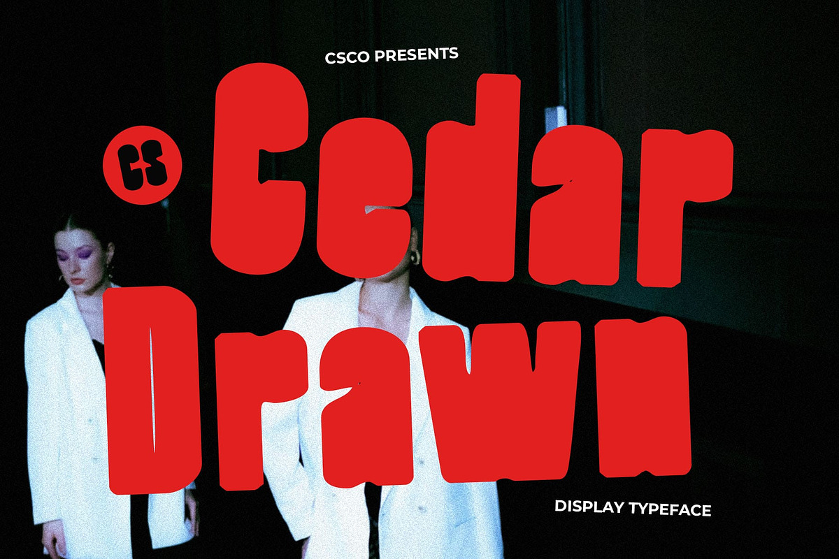 CS Cedar Drawn, a Sans Serif Font by Craft Supply Co. (Photo 1 of 8)