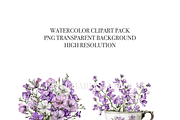 18 Fireweed in Cup Clipart, an Illustration by Pati Charm Studio (Thumbnail 4 of 8)
