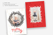Berry Red | Christmas Card Bundle, a Card Template by The Modern Collective (Thumbnail 5 of 6)
