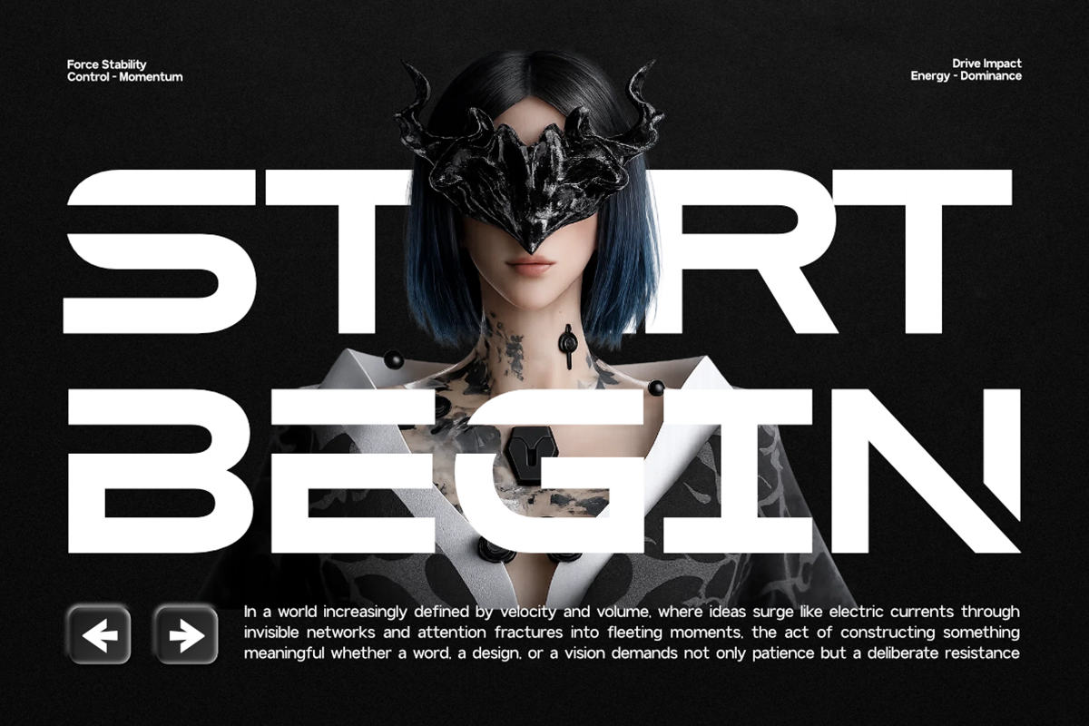 GC Bager - Futuristic Sans, a Sans Serif Font by Glyphonic (Photo 5 of 15)