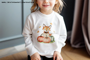 Autumn Pumpkin Birthday Clipart, a Decorative Illustration by OKArtHub (Thumbnail 6 of 9)