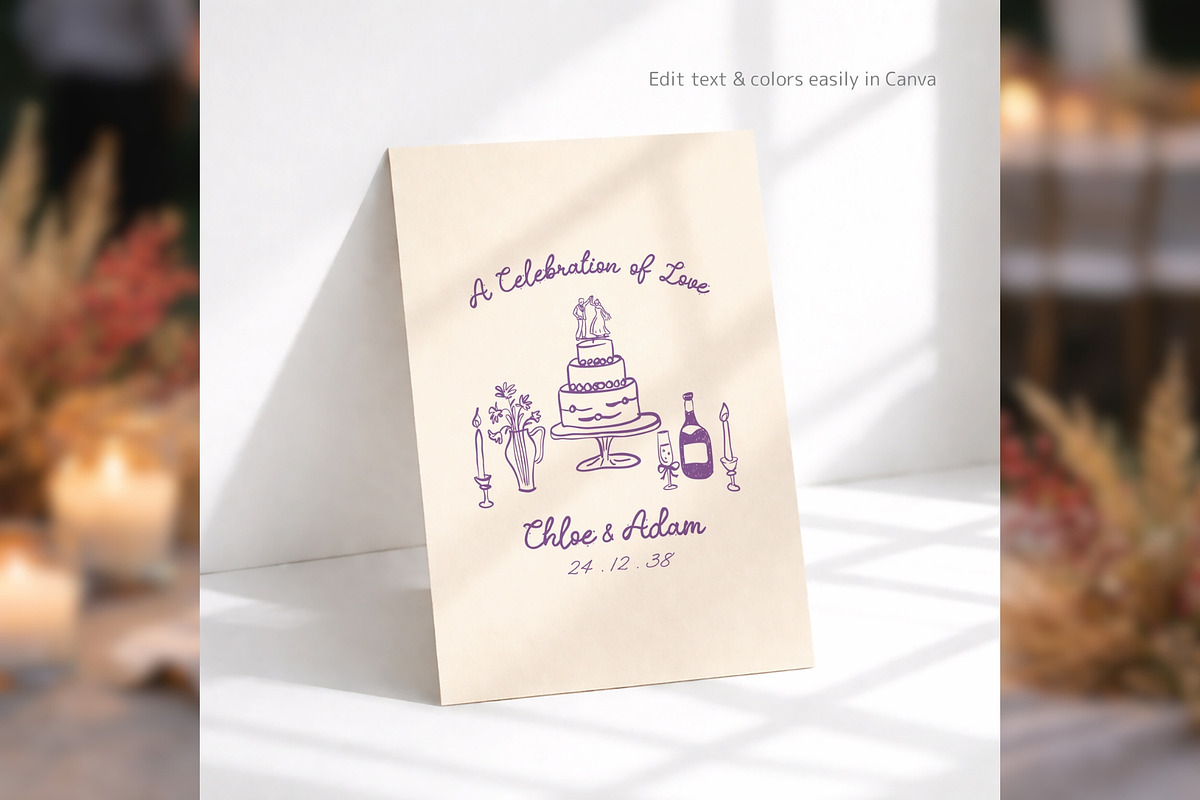 Wedding Invitation QR Code bd003, an Invitation Template by TyphoonStudio (Photo 5 of 8)