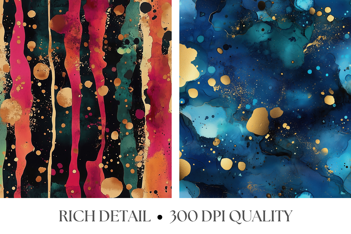 Alcohol Ink Splatter Textures, a Texture Graphic by Artful Assets Boutique (Photo 3 of 4)