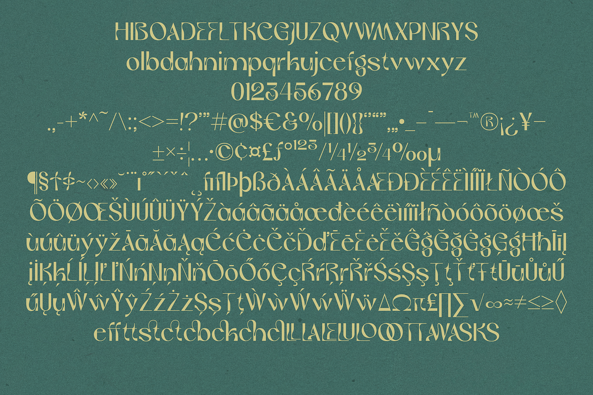 Tropista Tropical Concept, a Font by AuthenType (Photo 8 of 8)