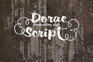 Dorae Script TureType Font