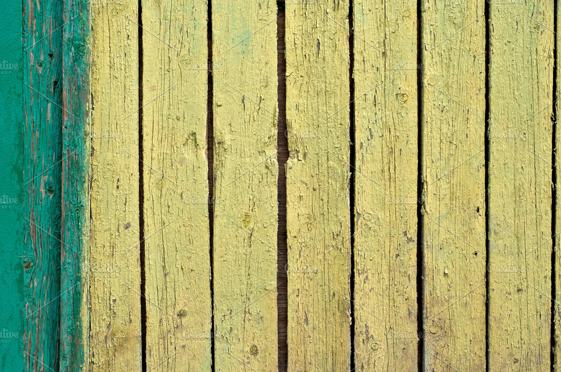 Painted Fence
